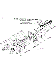 Timer Assembly And Associated Parts parts for Kenmore Water Softener 625.34743 (62534743, 625 34743) from AppliancePartsPros.com