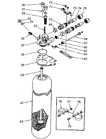 Resin Tank, Valve Adapter parts for Kenmore Water Softener 625.34733 (62534733, 625 34733) from AppliancePartsPros.com