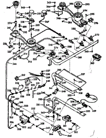 Burner Section parts for Kenmore Range 103.7357212 (1037357212, 103 7357212) from AppliancePartsPros.com