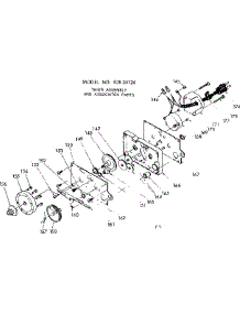 Timer Assembly & Assoc. Parts parts for Kenmore Water Softener 625.34724 (62534724, 625 34724) from AppliancePartsPros.com