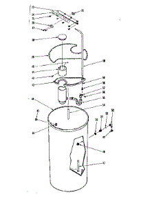 Salt Storage Tank parts for Kenmore Water Softener 625.34732 (62534732, 625 34732) from AppliancePartsPros.com