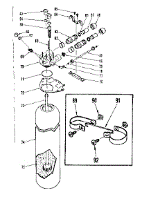 Resin Tank & Valve Adaptor parts for Kenmore Water Softener 625.34732 (62534732, 625 34732) from AppliancePartsPros.com
