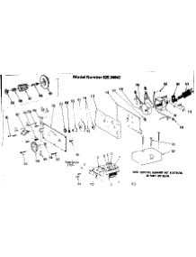 Timer parts for Kenmore Water Softener 625.34842 (62534842, 625 34842) from AppliancePartsPros.com