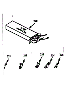 Wire Harness And Components parts for Kenmore Range 103.9147360 (1039147360, 103 9147360) from AppliancePartsPros.com