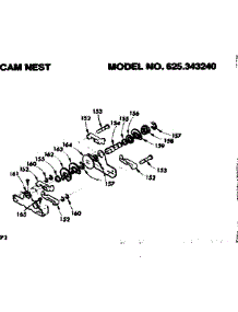 Cam Nest parts for Kenmore Water Softener 625.343240 (625343240, 625 343240) from AppliancePartsPros.com