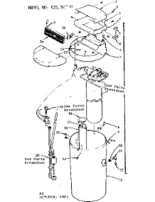 Softener Assembly parts for Kenmore Water Softener 625.348501 (625348501, 625 348501) from AppliancePartsPros.com