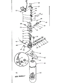 Resin Tank Valving And Connecting Parts parts for Kenmore Water Softener 625.348501 (625348501, 625 348501) from AppliancePartsPros.com