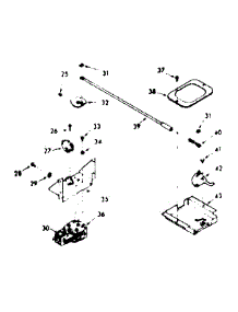 Power Lock Section parts for Kenmore Range 103.9867321 (1039867321, 103 9867321) from AppliancePartsPros.com