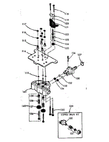 Valve Cap, Safety Valve And Flow Washer Housing parts for Kenmore Water Softener 625.340700 (625340700, 625 340700) from AppliancePartsPros.com