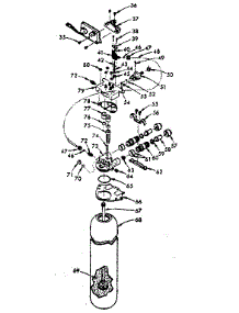 Resin Tank, Valving And Connecting Parts parts for Kenmore Water Softener 625.342942 (625342942, 625 342942) from AppliancePartsPros.com
