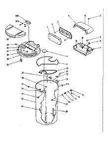 Non-Functional Replacement Parts parts for Kenmore Water Softener 625.34841 (62534841, 625 34841) from AppliancePartsPros.com