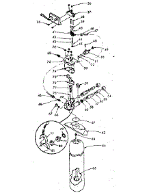 Resin Tank, Valving And Connecting Parts parts for Kenmore Water Softener 625.340752 (625340752, 625 340752) from AppliancePartsPros.com