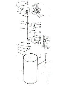 Salt Storage Tank And Salt Saver Brine Valve parts for Kenmore Water Softener 625.340490 (625340490, 625 340490) from AppliancePartsPros.com