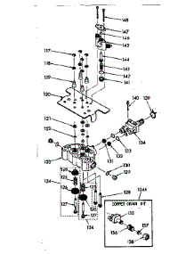 Valve Cap Assembly, Safety Valve And Flow Washer Housing parts for Kenmore Water Softener 625.34712 (62534712, 625 34712) from AppliancePartsPros.com