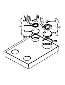 Cooktop parts for Kenmore Range 119.931630 (119931630, 119 931630) from AppliancePartsPros.com