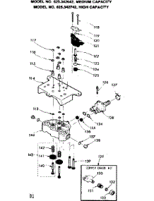 Valve Cap parts for Kenmore Water Softener 625.342742 (625342742, 625 342742) from AppliancePartsPros.com