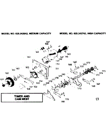 Timer Assembly parts for Kenmore Water Softener 625.342742 (625342742, 625 342742) from AppliancePartsPros.com