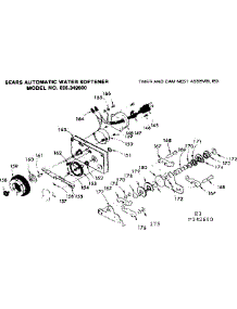 Timer And Cam Nest Assemblies parts for Kenmore Water Softener 625.342600 (625342600, 625 342600) from AppliancePartsPros.com