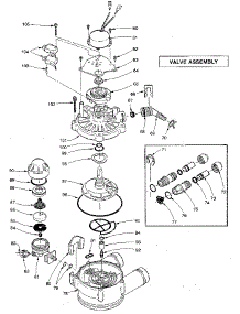Valve Assembly parts for Kenmore Water Softener 625.3487000 (6253487000, 625 3487000) from AppliancePartsPros.com