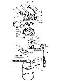 Major Component Assemblies And Associated Parts parts for Kenmore Water Softener 625.34734 (62534734, 625 34734) from AppliancePartsPros.com