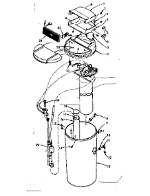 Unit Parts parts for Kenmore Water Softener 625.340750 (625340750, 625 340750) from AppliancePartsPros.com