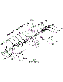Cam Nest Assembly parts for Kenmore Water Softener 625.343201 (625343201, 625 343201) from AppliancePartsPros.com