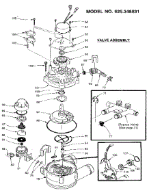 Valve Assembly parts for Kenmore Water Softener 625.348831 (625348831, 625 348831) from AppliancePartsPros.com