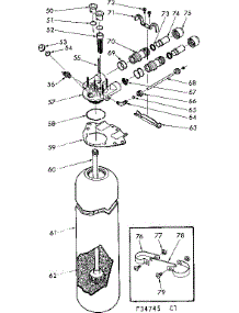 Resin Tank & Valve Adaptor parts for Kenmore Water Softener 625.34745 (62534745, 625 34745) from AppliancePartsPros.com