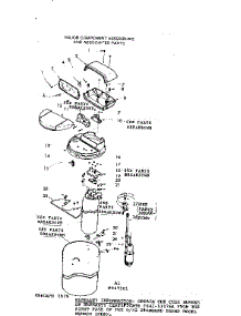 Major Component Assemblies And Associated Parts parts for Kenmore Water Softener 625.347301 (625347301, 625 347301) from AppliancePartsPros.com