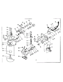 Resin Tank, Timer, Cam Nest, Valve Cap And Associated Parts parts for Kenmore Water Softener 625.34820 (62534820, 625 34820) from AppliancePartsPros.com