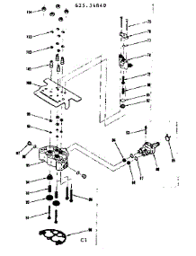 Safety Valve Assembly parts for Kenmore Water Softener 625.34840 (62534840, 625 34840) from AppliancePartsPros.com