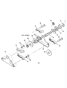 Safety Valve Cam parts for Kenmore Water Softener 625.34840 (62534840, 625 34840) from AppliancePartsPros.com