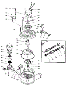 Valve Assembly parts for Kenmore Water Softener 625.3490004 (6253490004, 625 3490004) from AppliancePartsPros.com