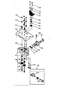 Valve Cap, Safety Valve And Flow Washer Housing parts for Kenmore Water Softener 625.348391 (625348391, 625 348391) from AppliancePartsPros.com