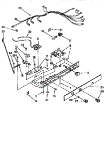 Control parts for Kenmore Refrigerator 106.9555983 (1069555983, 106 9555983) from AppliancePartsPros.com