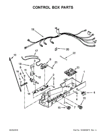 Control Box Parts parts for Kenmore Refrigerator 106.51799413 (10651799413, 106 51799413) from AppliancePartsPros.com