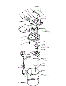 Unit Parts parts for Kenmore Water Softener 625.348390 (625348390, 625 348390) from AppliancePartsPros.com