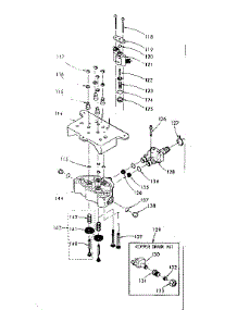 Valve Cap, Safety Valve And Flow Washer Housing parts for Kenmore Water Softener 625.342740 (625342740, 625 342740) from AppliancePartsPros.com