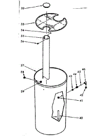 Salt Storage Tank parts for Kenmore Water Softener 625.34722 (62534722, 625 34722) from AppliancePartsPros.com
