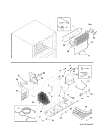 System parts for Kenmore Refrigerator 253.60089412 (25360089412, 253 60089412) from AppliancePartsPros.com