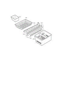 Freezer Parts parts for Kenmore Refrigerator 795.71093111 (79571093111, 795 71093111) from AppliancePartsPros.com