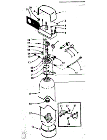 Unit Parts parts for Kenmore Water Softener 625.340050 (625340050, 625 340050) from AppliancePartsPros.com