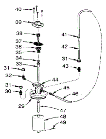Valve Body parts for Kenmore Water Treatment Equipment 625.349221 (625349221, 625 349221) from AppliancePartsPros.com