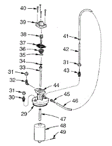 Valve Body parts for Kenmore Water Treatment Equipment 625.349220 (625349220, 625 349220) from AppliancePartsPros.com