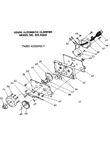 Timerassembly parts for Kenmore Water Treatment Equipment 625.34223 (62534223, 625 34223) from AppliancePartsPros.com