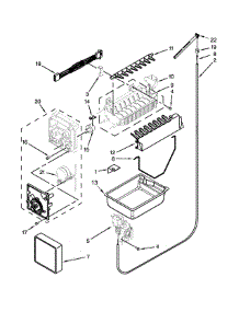 Icemaker Parts parts for Kenmore Refrigerator 596.79422411 (59679422411, 596 79422411) from AppliancePartsPros.com
