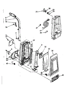 Vacuum Cleaner parts for Kenmore Vacuum 116.38830 (11638830, 116 38830) from AppliancePartsPros.com