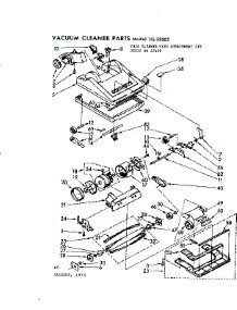 Nozzle And Motor Assembly parts for Kenmore Vacuum 116.35802 (11635802, 116 35802) from AppliancePartsPros.com