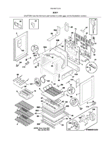 Body parts for Kenmore Range 790.95073315 (79095073315, 790 95073315) from AppliancePartsPros.com