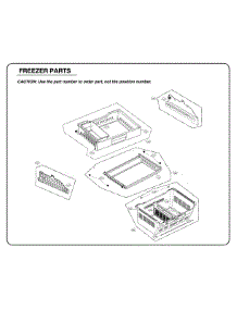 Freezer Parts parts for Kenmore Refrigerator 795.73165610 (79573165610, 795 73165610) from AppliancePartsPros.com